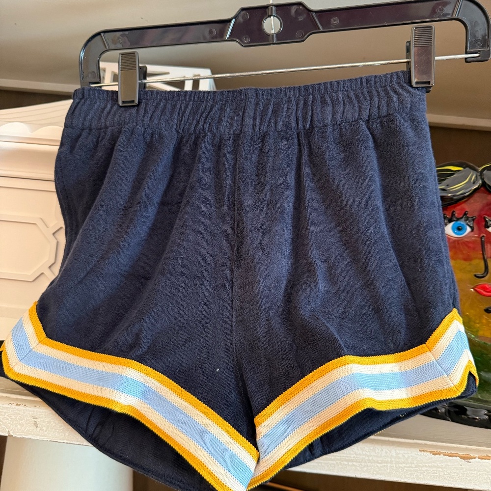 Cadets Casita Terry Shorts SZ 6/7 (25-28” Waist) NWT navy boys